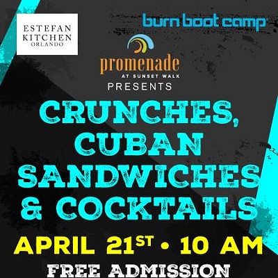 Crunches, Cuban Sandwiches and Cocktails