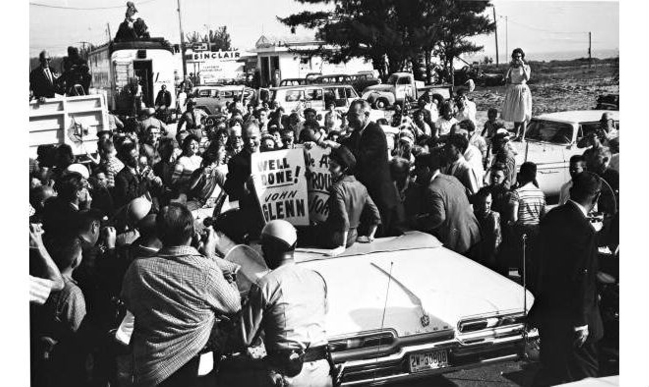 Parade welcoming John Glenn back to earth, 1962