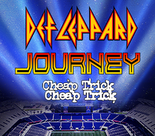 Def Leppard, Journey, Cheap Trick