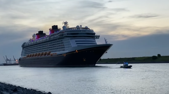 Disney Cruise Line set sail from Port Canaveral for the first time in more than 500 days.