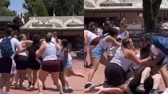 Disney World photo op turns into multi-family brawl at Magic Kingdom