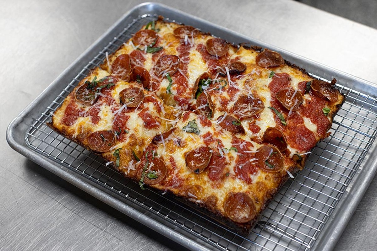 Detroit-Style Pizza  Andy's East Coast Kitchen