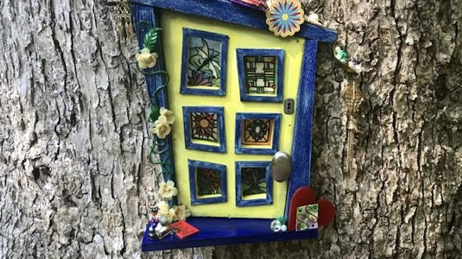 Enchanted Fairy Doors bring miniscule magic to Leu Gardens this summer