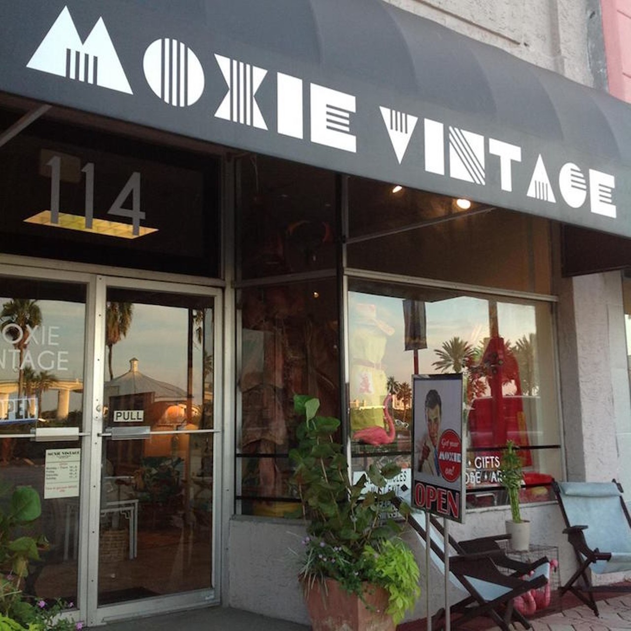 Moxie Vintage  
114 N. Beach St., Daytona Beach
Stop in to meet Daniel and style yourself up from his creative displays of vintage and retro fashion and unique ephemera. No selfies allowed in the store, by the way. Tip: Pick up a vintage woven straw beach bag.
Photo via Moxie Vintage/Facebook