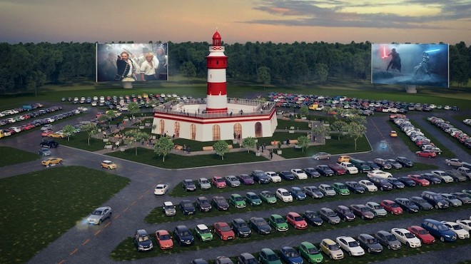 Eustis will be the future home for the Lighthouse 5, the 'largest drive-in movie theatre in the world'