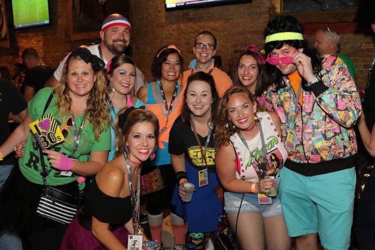 Saturday, July 21
The Crazy &#146;80s Pub Crawl
Wear an &#146;80s costume and get wasted at more than 12 different downtown venues. 8 pm; Sideshow, 15 N. Orange Ave.; $15-$25; 407-420-1515; orlandopubcrawl.com.
Photo via orlandopubcrawl/Facebook