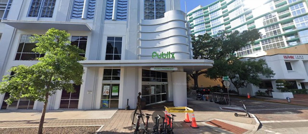 28. Lake Eola
400 E Central Blvd
One of only two true competitors for worst Publix in Orlando. It skirts by the winner of that dubious distinction because the haters of the other Publix had sheer numbers on their side. Everyone who mentioned this Publix called it a miserable experience from the petitioners out front to the confusing interior.
