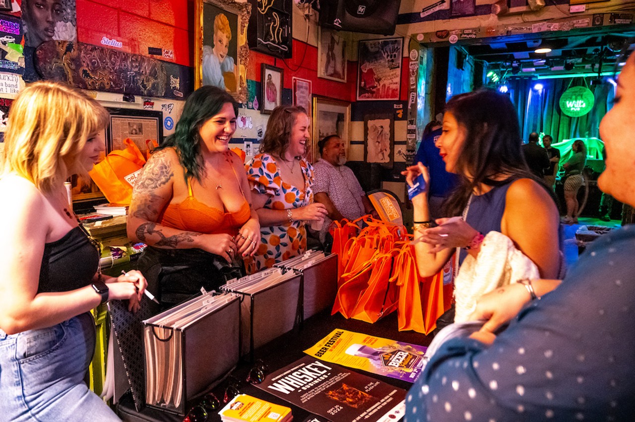 Revelers at the Official Unofficial “Best Of” Orlando Weekly Party and Award Pick-Up