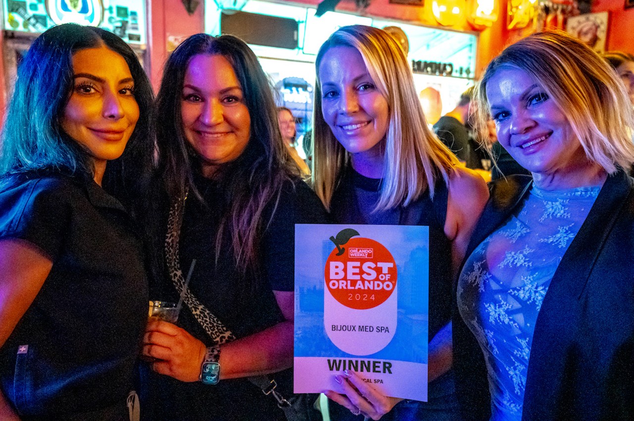 Revelers at the Official Unofficial “Best Of” Orlando Weekly Party and Award Pick-Up