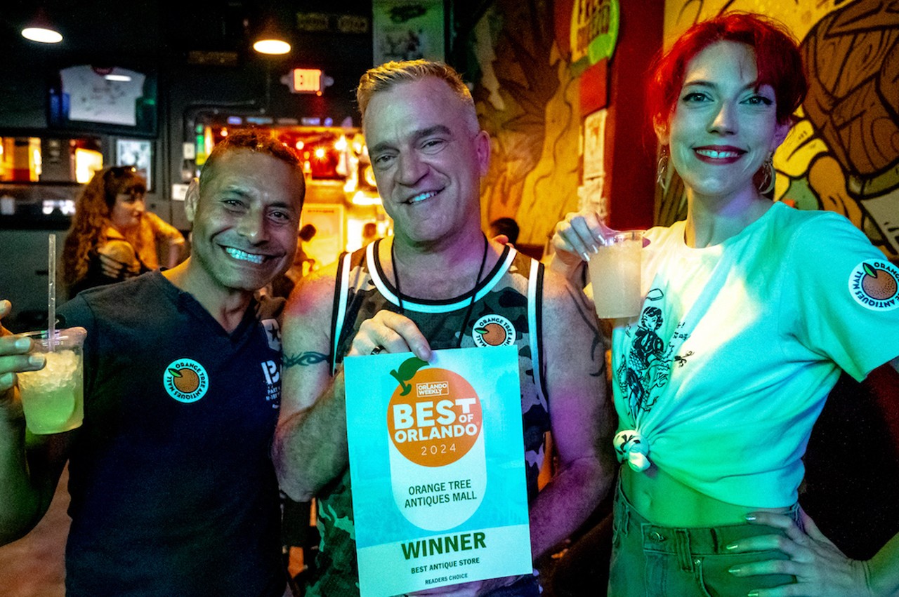 Revelers at the Official Unofficial “Best Of” Orlando Weekly Party and Award Pick-Up