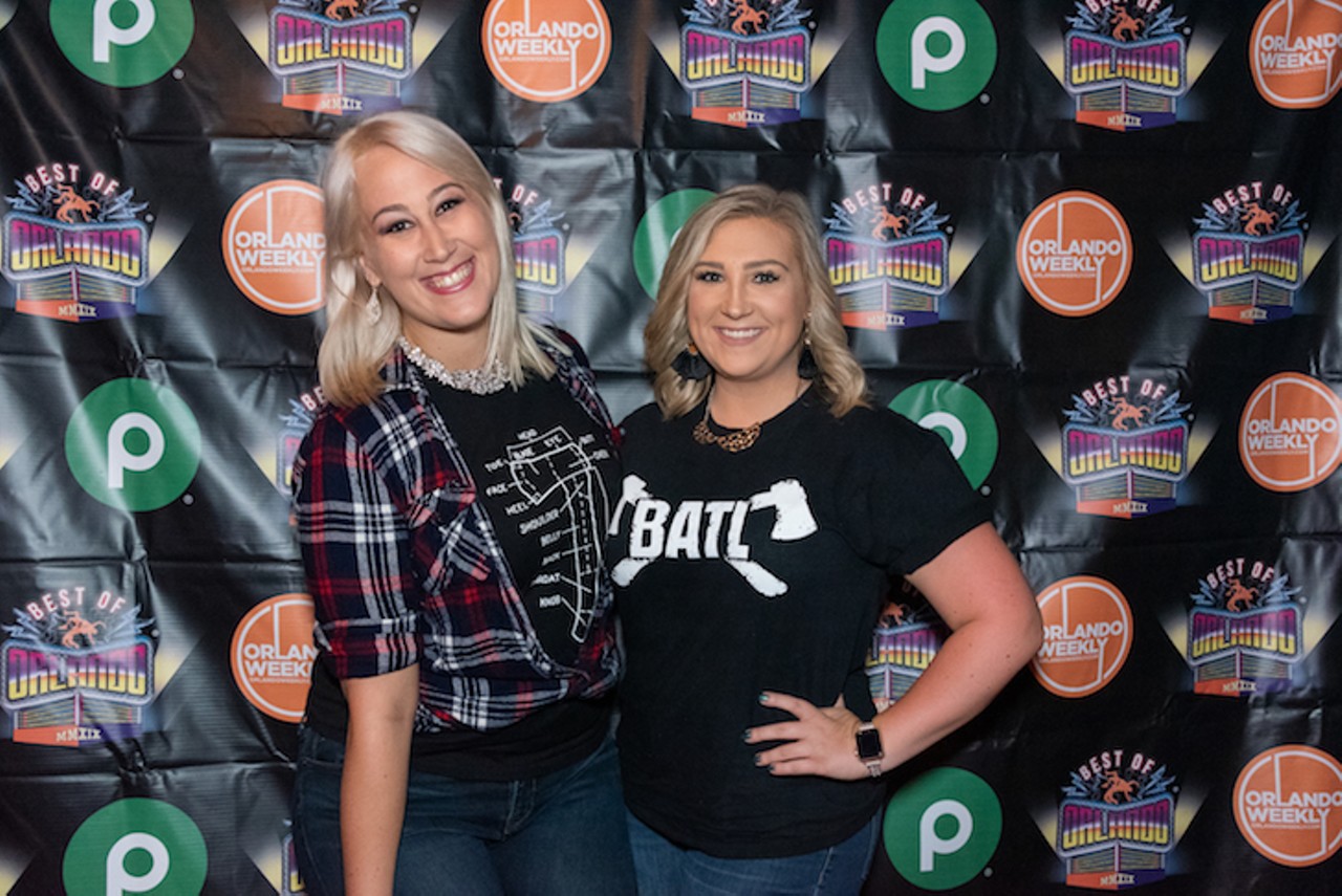 Everyone we saw at the Publix Photobooth at The Best of Orlando Party 2019
