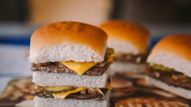 Experience the infinite loop of eating White Castle and viewing 'White Castle' on Friday