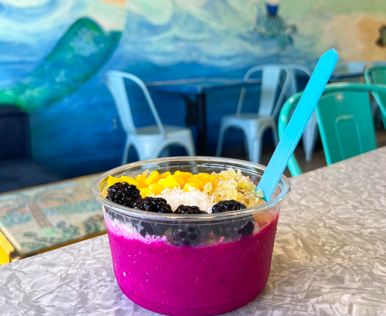 Tea Largo
4632 Cleveland Heights Blvd., Lakeland
Tea Largo, located in Lakeland, is known for their delicious açai bowls, boba teas, hot teas, matcha, chia pudding and oat bowls. It's the ideal spot for a quick, refreshing treat for summer.