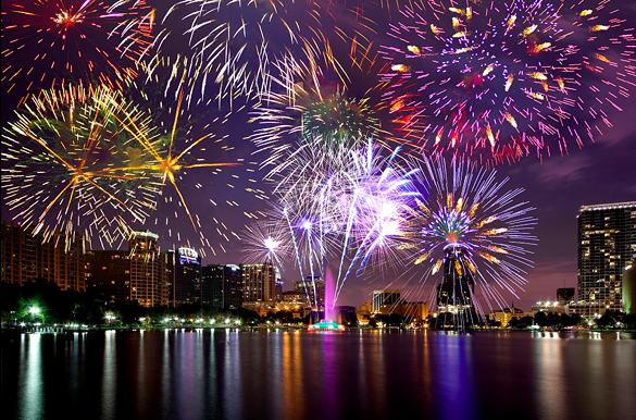 Fireworks at the Fountain

Where: Lake Eola Park, 512 E. Washington St., Orlando 
When: 4 p.m. Tuesday, July 4 
Downtown Orlando’s annual July 4th celebration offers live entertainment, family friendly fun, and a variety of vendors with food and beverages for purchase alongside Lake Eola.