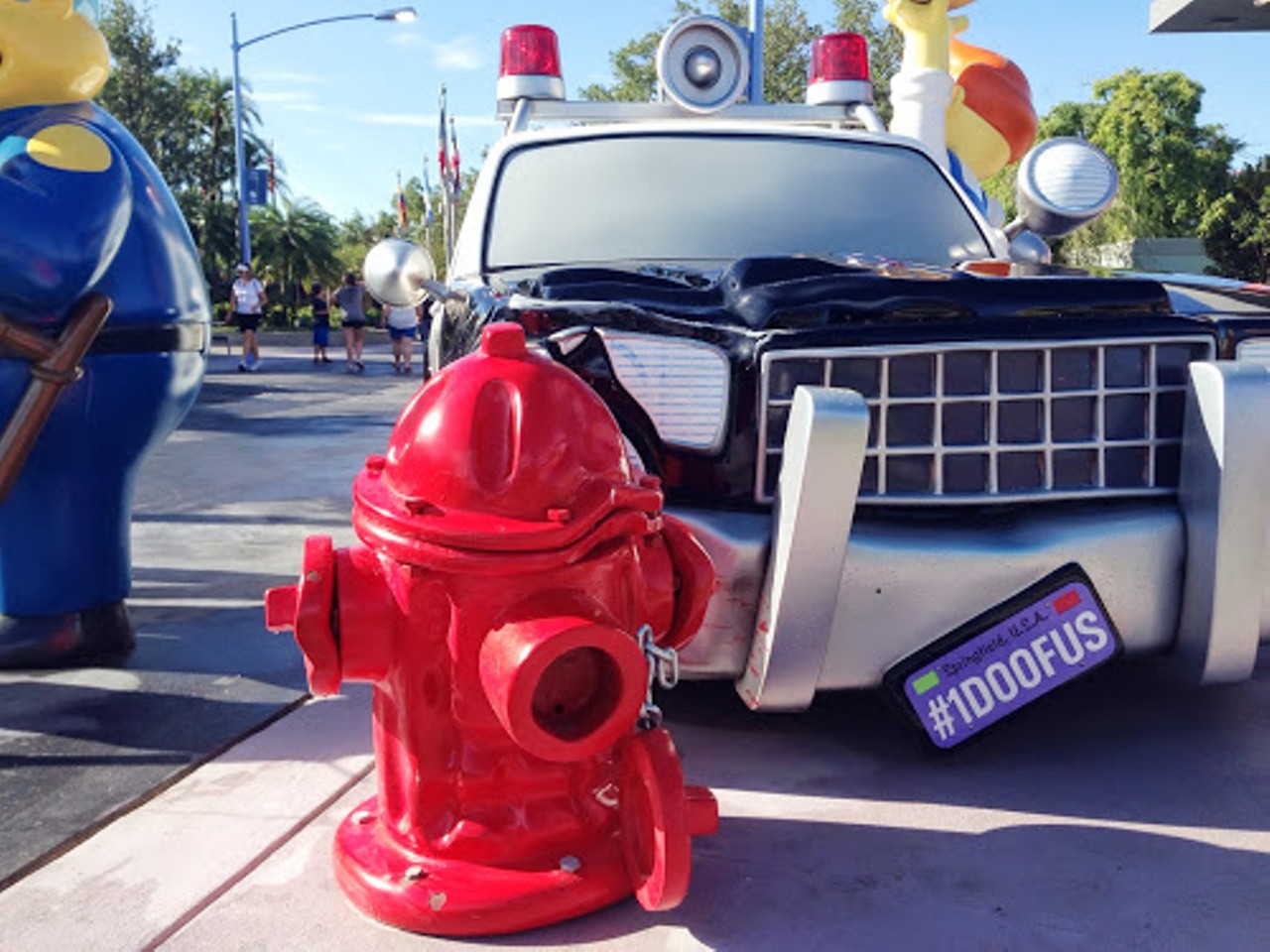 Chief Wiggum's fire hydrant should soon squirt water.