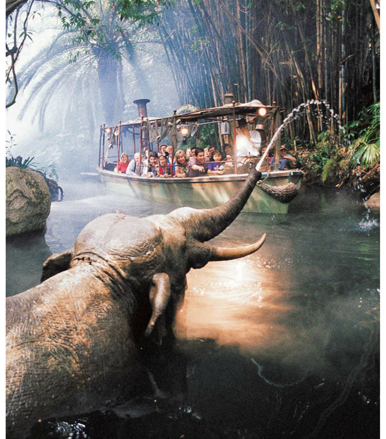 If you've ever been on Disney's Jungle Cruise, you know it's a tropical adventure.