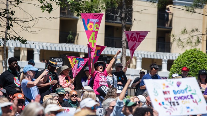 The Yes on 4 rally and March at Lake Eola Park