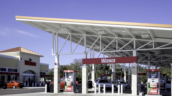 An Orlando Wawa gas station