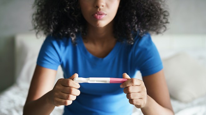 "While we waited for the results on a dollar-store pregnancy test, which took about an hour ... I was told all the ways that an abortion would be a terrible mistake."
