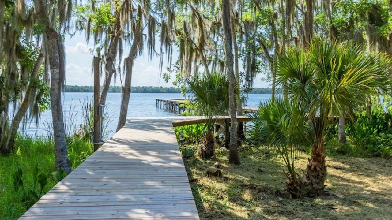 Florida's largest private island for sale borders the Ocala National Forest