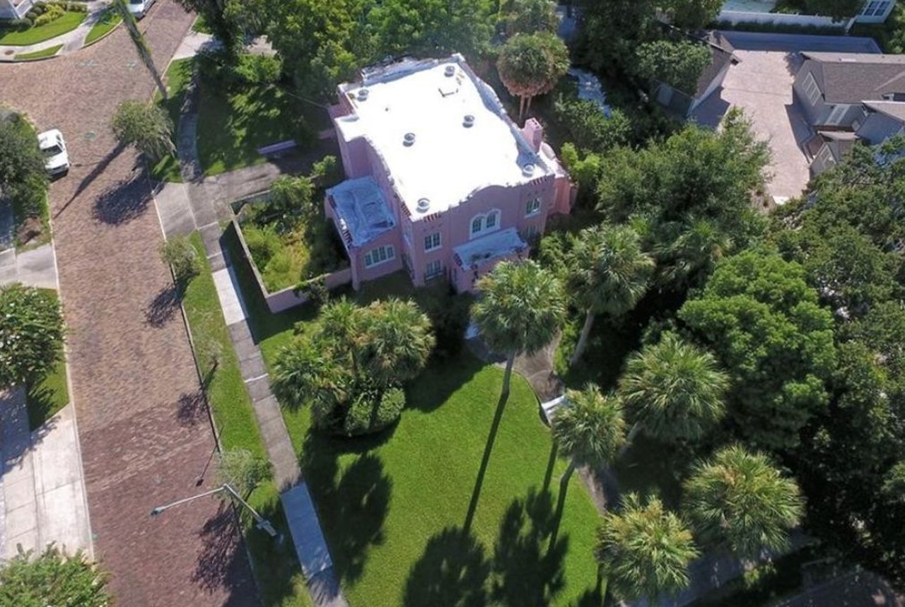 For a mere $800K, you can live in Orlando's iconic 'pink castle' house