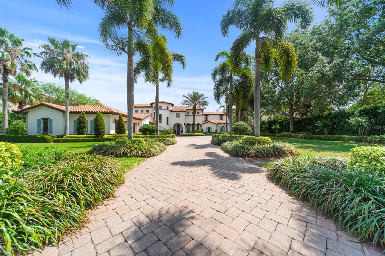 Former Tampa Bay Rays slugger Carlos Peña is selling his Orlando-area mansion for $7.4 million