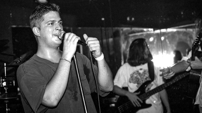 1990s Orlando band Tabitha’s Secret, featuring a young Rob Thomas and Brian Yale, at Club Nowhere