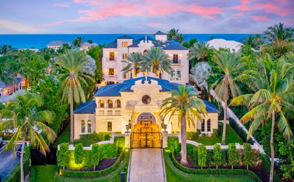 Founder of My Eyelab lists this grandiose waterfront Florida mansion for $60 million
