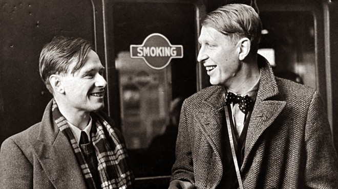 Virgo author Christopher Isherwood (above left, with W.H. Auden, right) said, "Life is not so bad if you have plenty of luck, a good physique and not too much imagination."