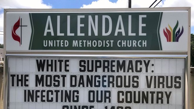 'George Floyd was lynched today': Central Florida church calls out white supremacy with incredibly accurate sign