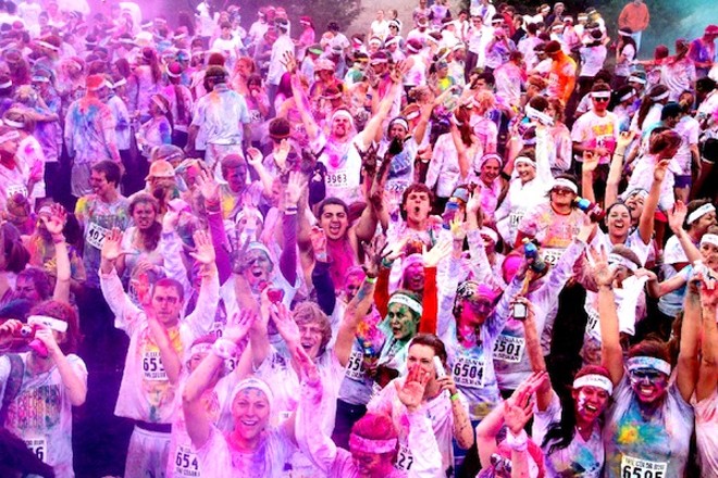 Get blasted (with paint) at the Color Run