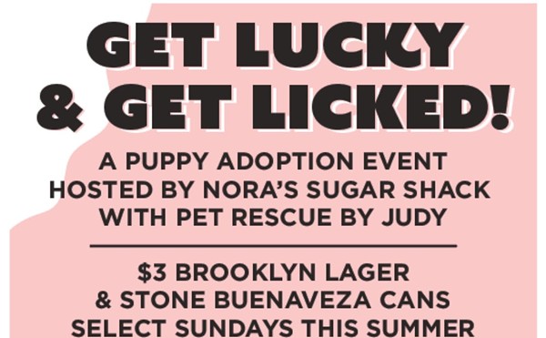 Get Lucky and Get Licked Dogs and Drinks