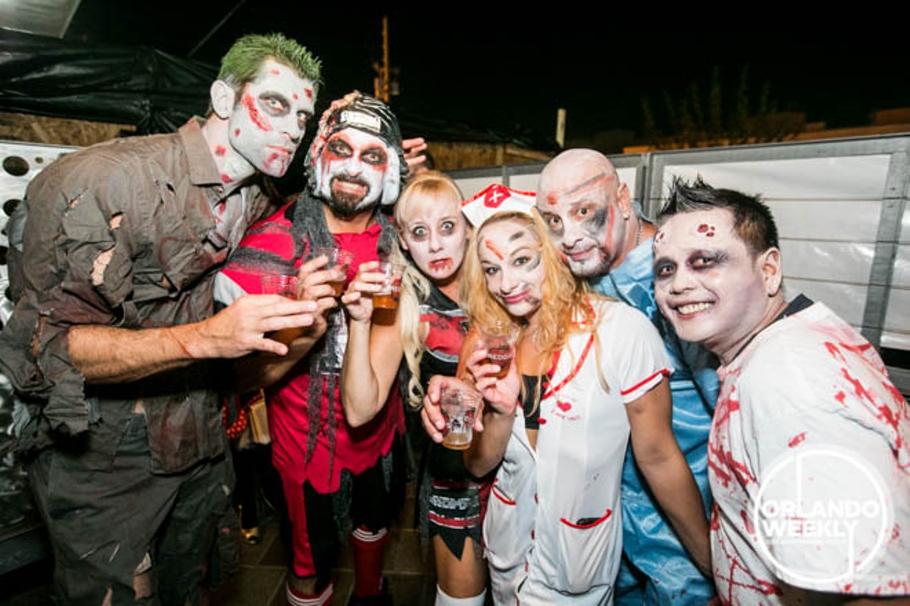 Ghoulish photos from Orlando Zombie Ball 2015