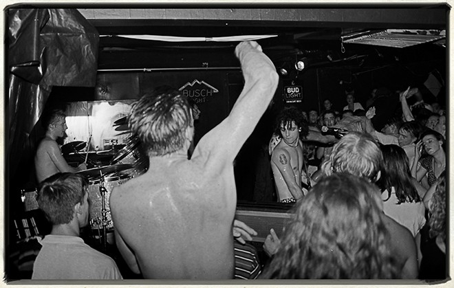 Green Day at Club Nowhere, Orlando, 1993PHOTOS: 15 high notes from Jim Leatherman’s Greatest Hits 1984-2014 exhibit - Jim Leatherman