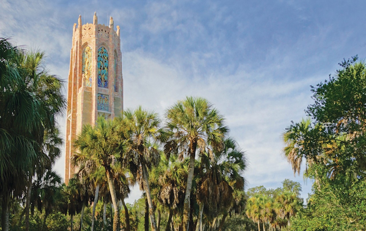 Bok Tower Gardens Carillion Concert
Tuesday, February 14, 1 p.m. and 3 p.m; 1151 Tower Blvd, Lake Wales; $12
Listen to the synchronized chimes from Bok Tower as you walk through this little hidden gem full of beautiful architecture and hiking trails. 
Photo via Bok Tower Gardens