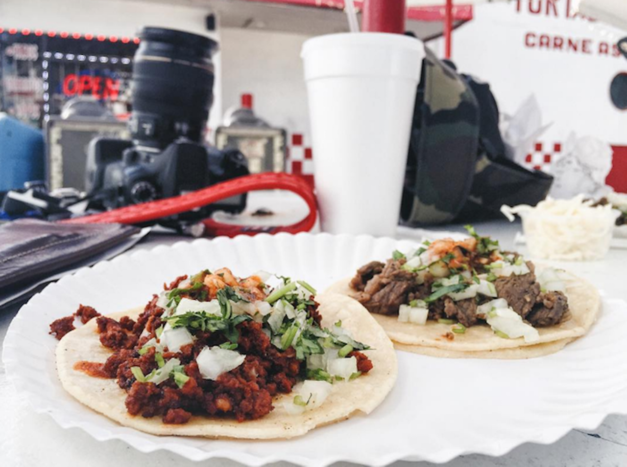 Tortas El Rey
6151 S Orange Blossom Trail, Orlando, (407) 850-6980
Tacos that come from a remodeled Checkers drive-thru may sound sketchy, especially when they are offered for $0.50 on Tuesdays, but these authentic Mexican street tacos are not something to miss. 
Photo via waltonscastro/Instagram