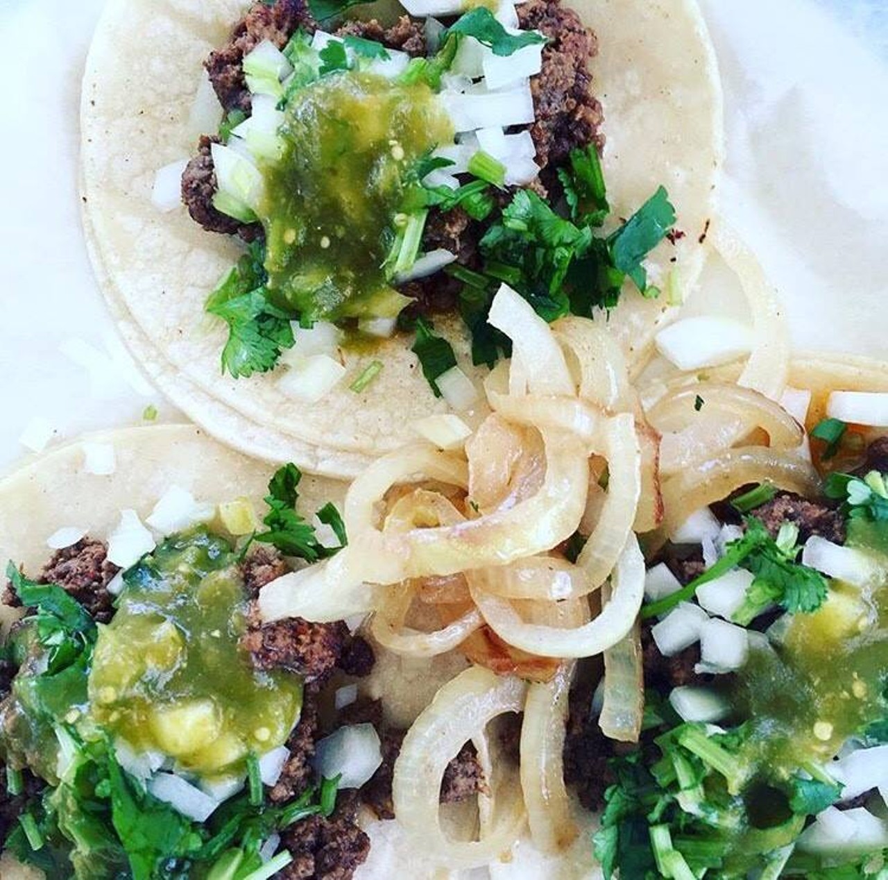 Las Cazuelas
4024 S Conway Rd, Orlando, (407) 250-4608
This little market off Conway offers a mix of homemade Mexican eats while you shop, and on Tuesdays, you can get two of their tacos wrapped in an authentic corn tortilla for just $3. 
Photo via Las Cazuelas/Facebook