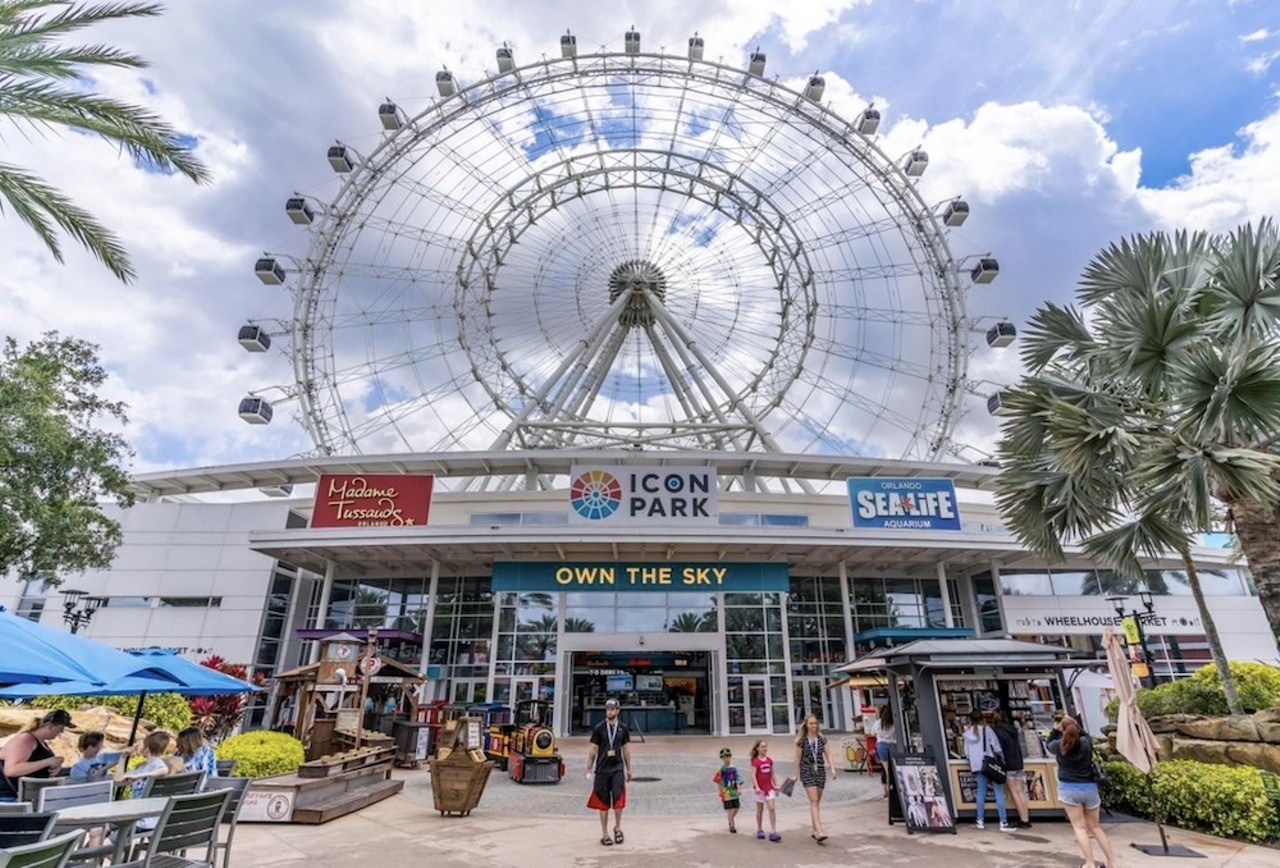 Stuck behind a school field trip at Icon Park
This one may set your itinerary back a few.