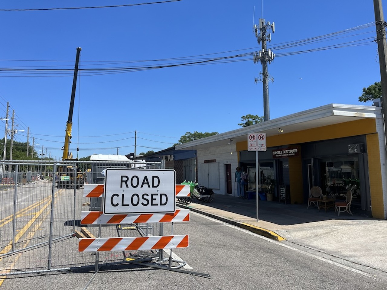 The perpetual hellscape of construction near downtown and the Milk District
Another road closed? Sure, why not.