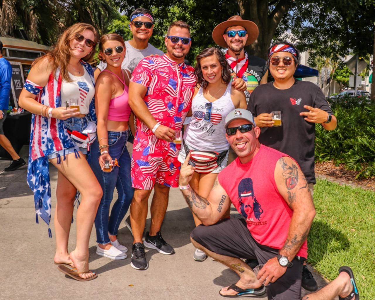 Here's all the patriotic outfits, photo ops and more to expect at Beer 'Merica 2024