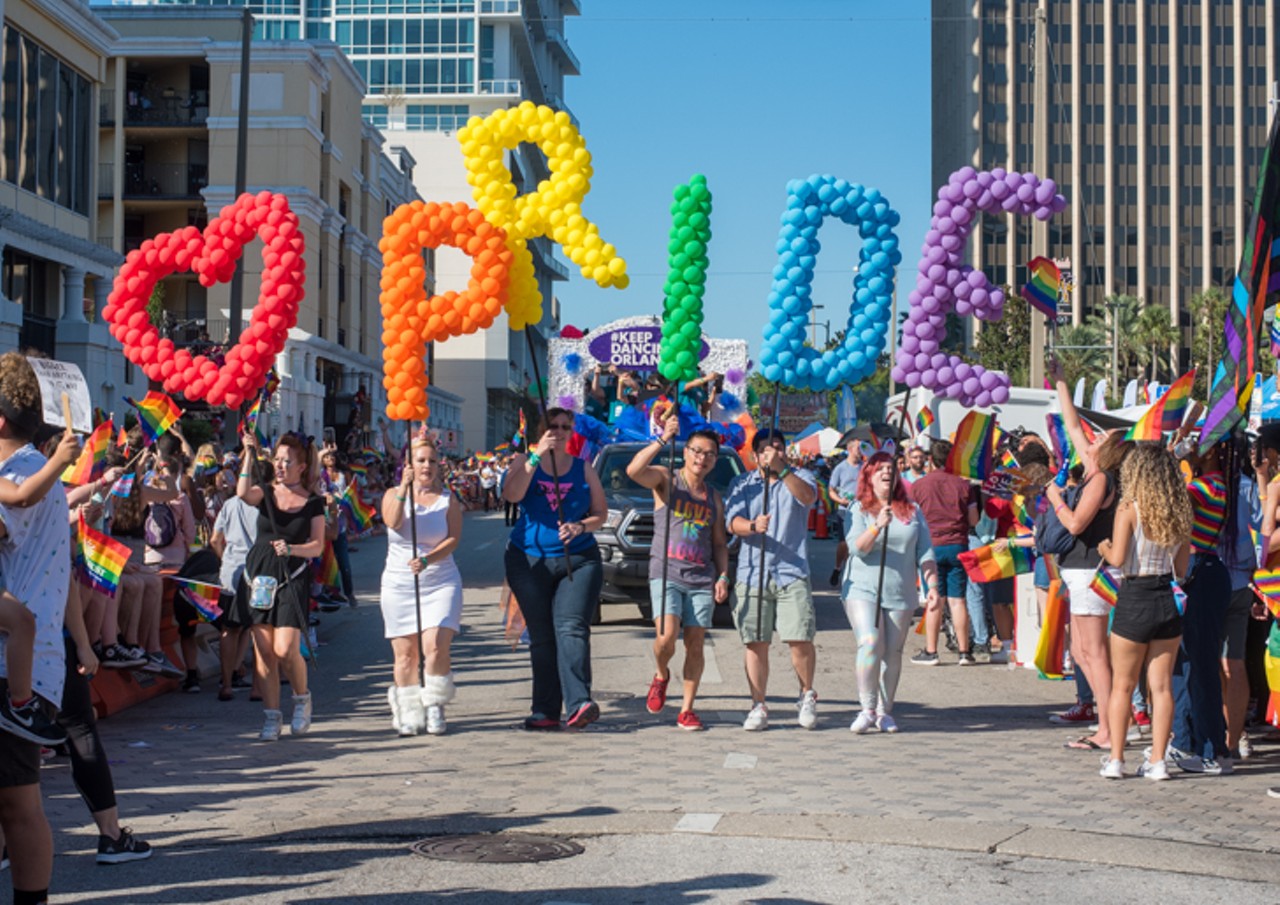 Here's everyone we saw at the 2018 Come Out With Pride Orlando parade
