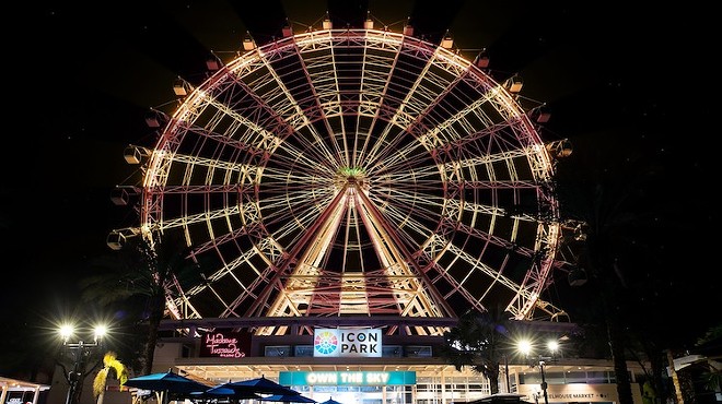 Riders were trapped on The Wheel at Icon Park on New Year's Eve