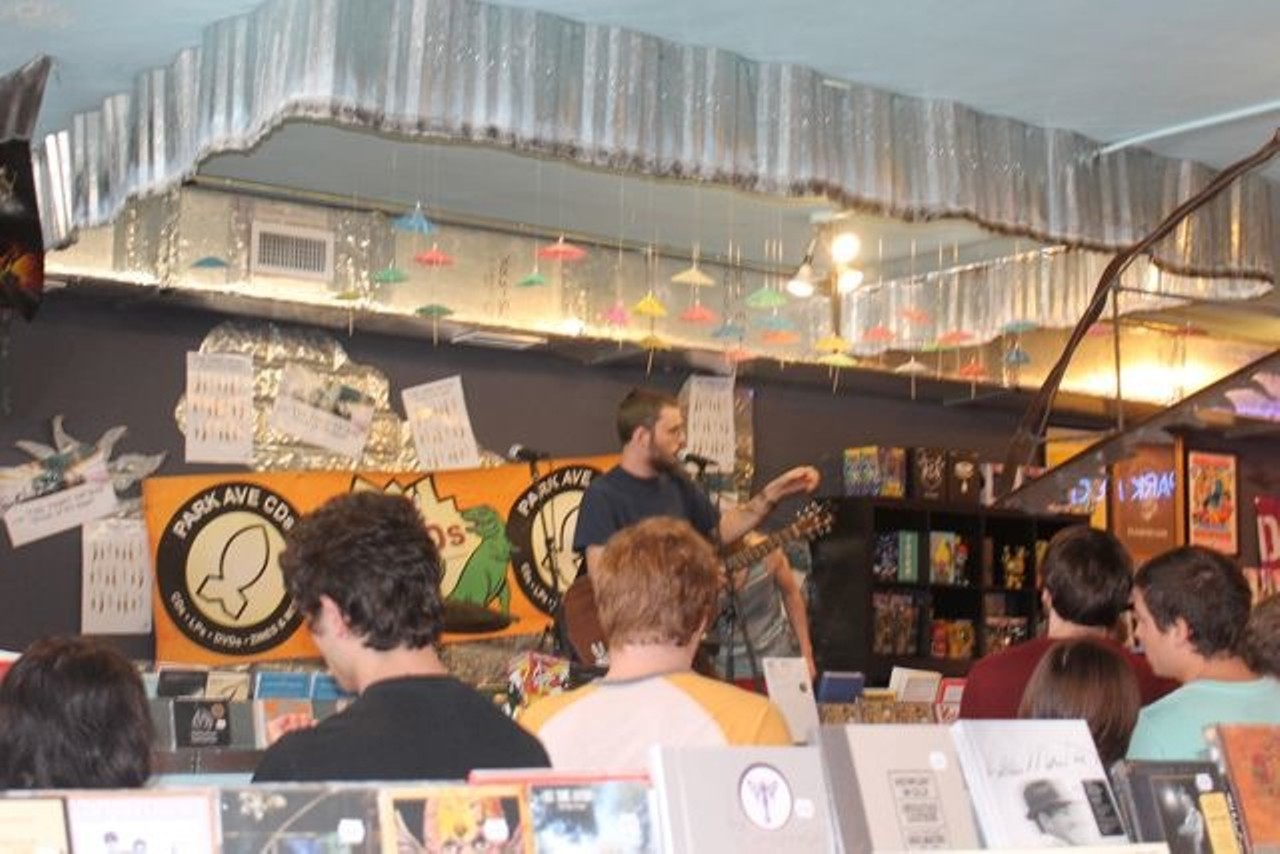 In-Store Performance of The Front Bottoms at Park Ave CD's