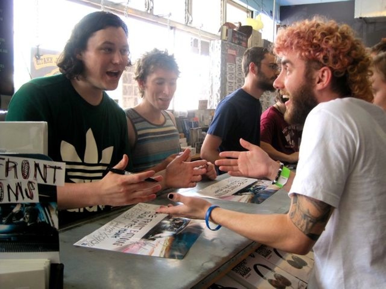 In-Store Performance of The Front Bottoms at Park Ave CD's