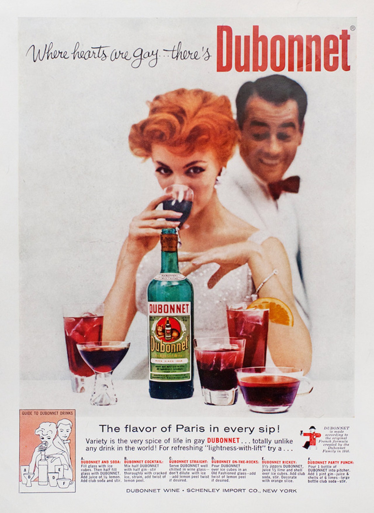 Let the &#146;60s and &#146;70s spirit suffuse your drinks station. Vintage liquor ads are inexpensive decor that&#146;s easy to procure on eBay or at Etsy shops like AdVintageCom, SaffronFields, RetroReveries and many more. A cheap IKEA frame is all you need to let that mildly racy, probably politically incorrect Madison Avenue magic sing.