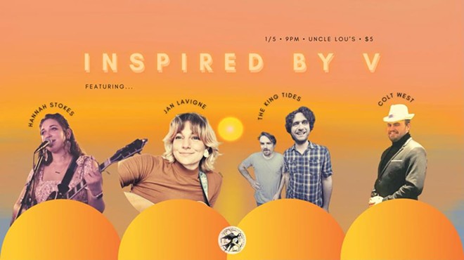 Inspired By V: Hannah Stokes, Jan Lavigne, The King Tides, Colt West