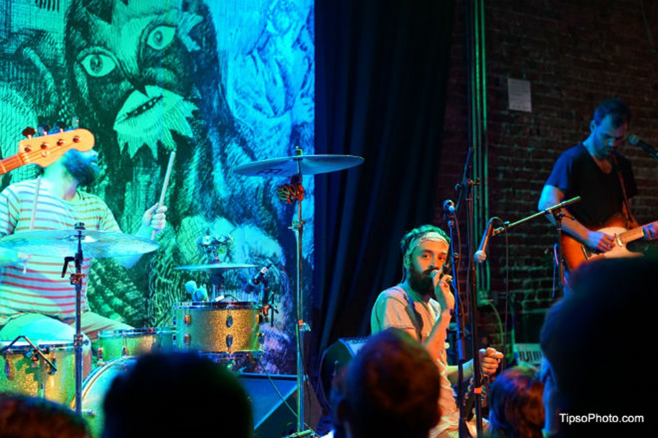It's all crazy: Photos from Mewithoutyou, Foxing and Field Mouse at The Social