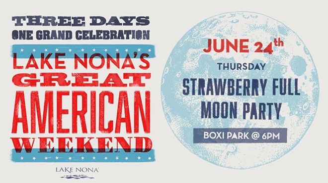 Lake Nona's Great American Weekend: Strawberry Full Moon Party