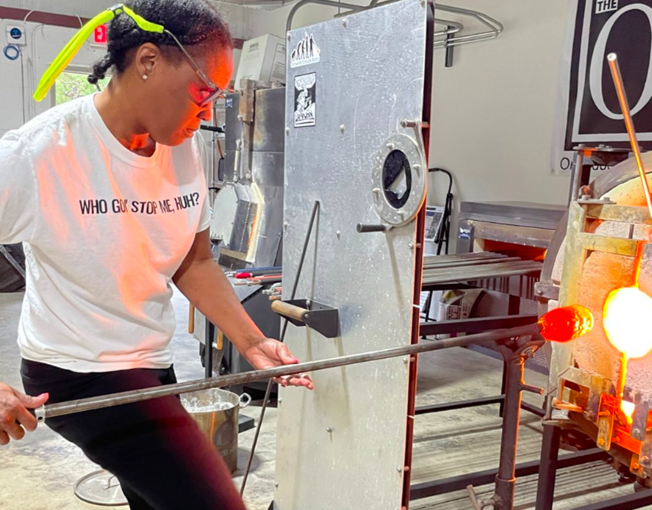 Take a glassblowing class
130 Bomar Court, Longwood
Take a day to yourself to learn a new skill with a glassblowing class with Orlando Glass Center. It’s a little more elevated than simply painting, plus there’s fire. Add a little suspense (safely) to your creative solo date.