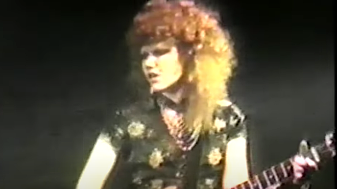 Poison Ivy of the Cramps playing Max's Kansas City